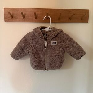 The North Face Tan Fleece Infant Jacket